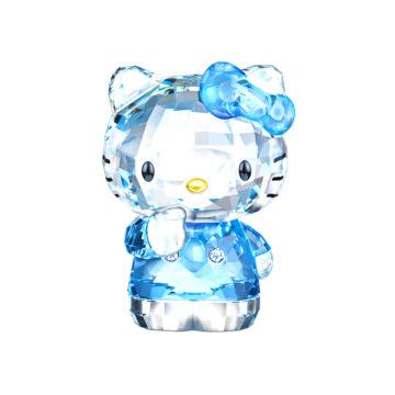 Swarovski Hello Kitty Blue Bow Figurine